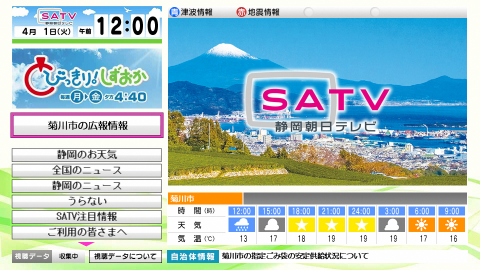 トップ画面