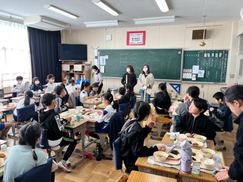 六郷小学校ふるさと給食3