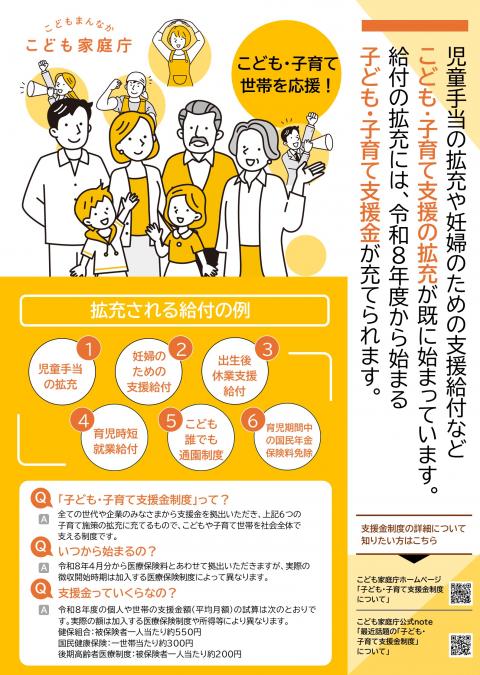 子ども子育て支援金について