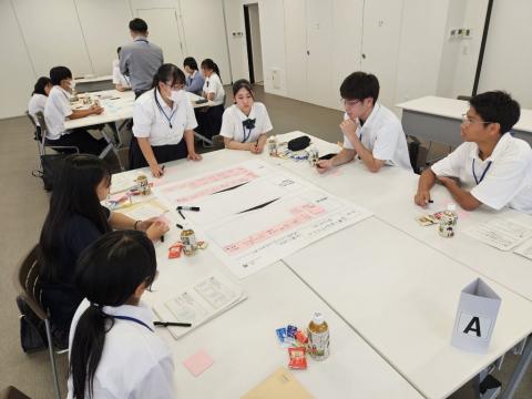 高校生の部の様子1
