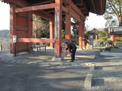 火災報知器の現状確認/応声教院山門