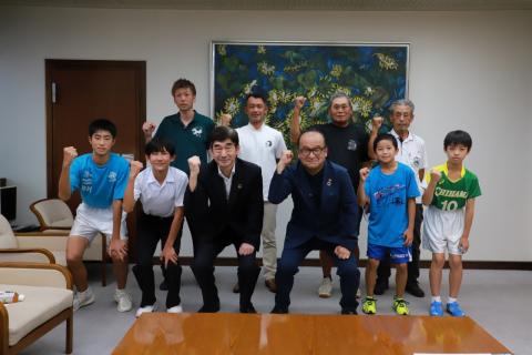 全国大会出場選手表敬訪問3